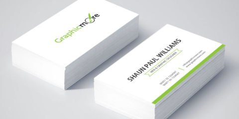 Clean & Elegant Business Card Design Free PSD File