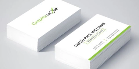 Clean & Elegant Business Card Design Free PSD File