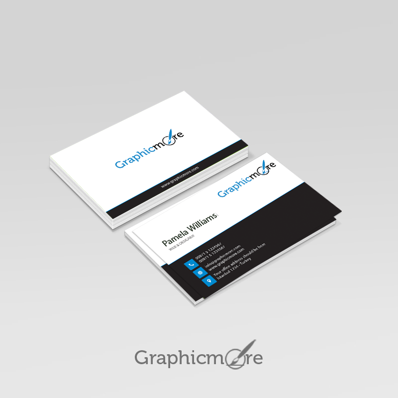 Elegant Business Card Design Free PSD File