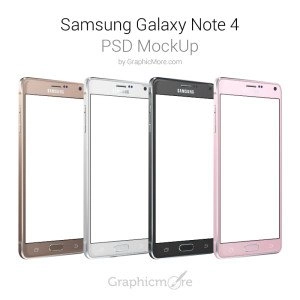 Galaxy Note 4 PSD Mockup