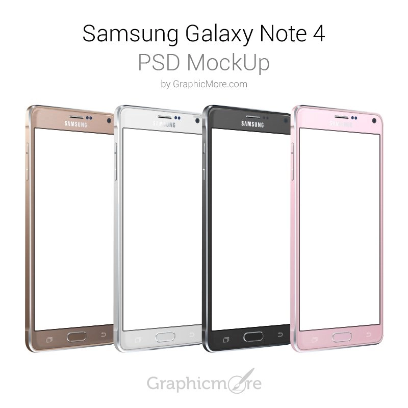 Galaxy Note 4 PSD Mockup