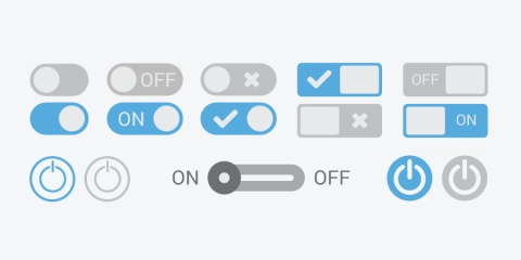 On Off Button Free Vectors