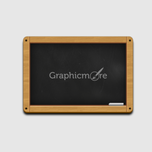 Wooden Black Chalkboard