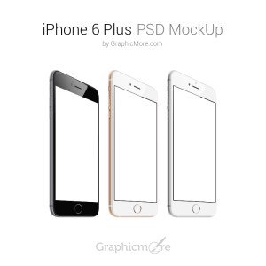 iPhone 6 Plus PSD Mockup