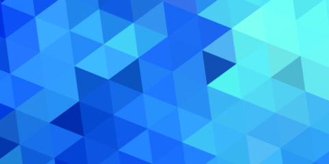 Abstract Polygonal Blue Background