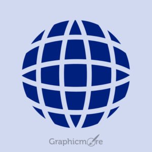 Earth Symbol Icon Design Free PSD File