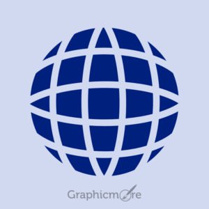Earth Symbol Icon Design Free PSD File