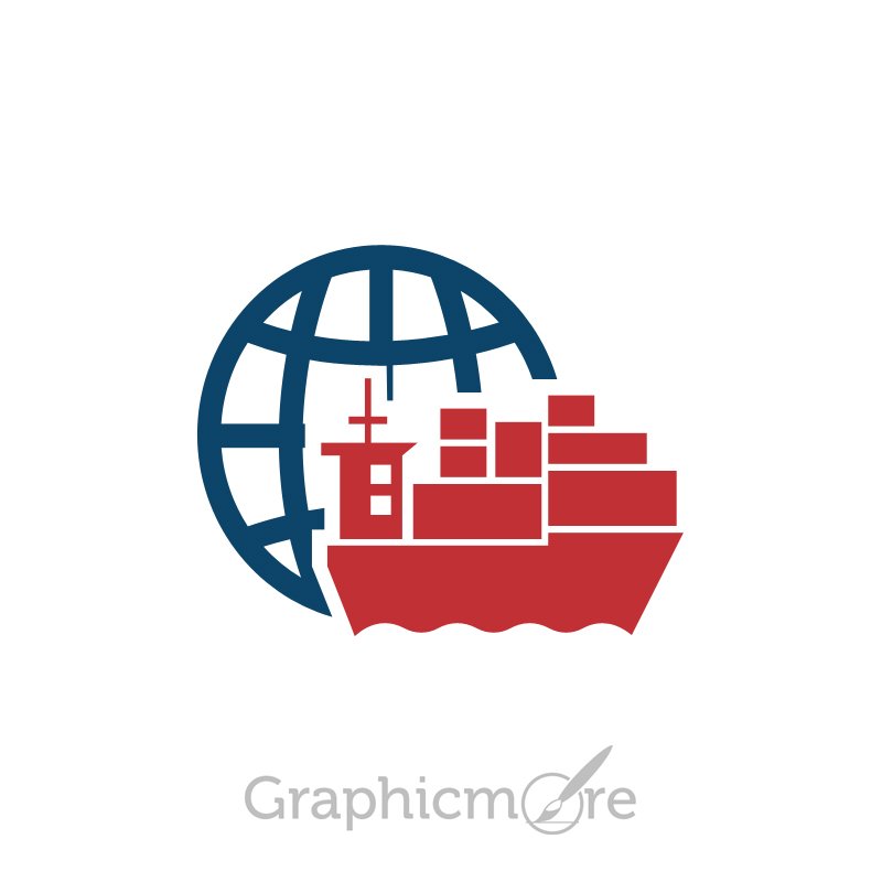 Global Distribution Icon Design Free Vector File