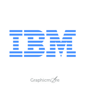 IBM Logo Design Free Vector File