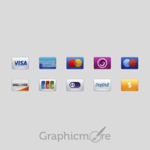 Payment Card Icons Design