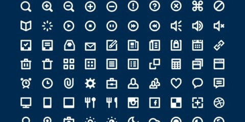 Top 80 Icons Design Free PSD File