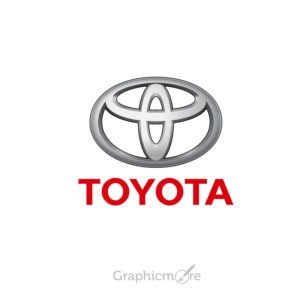 Toyota Logo Design Free Vector File