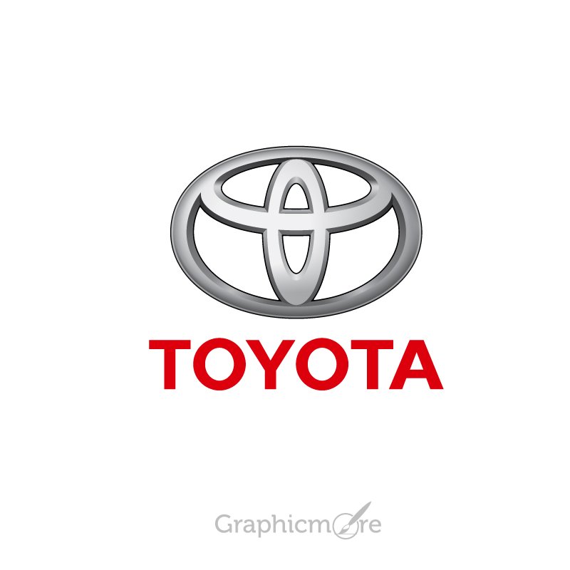 Toyota Logo Design Free Vector File