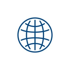 World Globe Icon Design Free PSD File