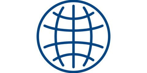 World Globe Icon Design Free PSD File
