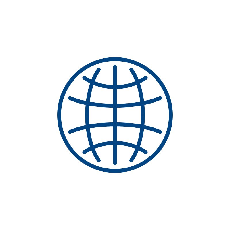 World Globe Icon Design Free PSD File