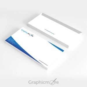 Blue Corporate Envelope Design Free PSD