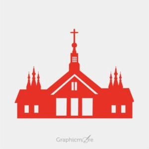 Church Silhouette Design