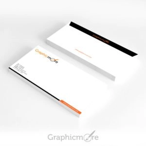 Clean Envelope Design Free PSD File by GraphicMore