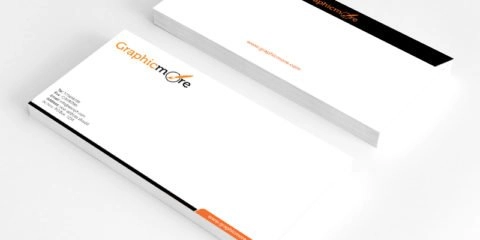 Clean Envelope Design Free PSD File by GraphicMore