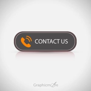 Contact Us Button Free Vector File