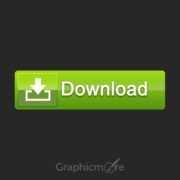 Creative Green Download Button Fr…