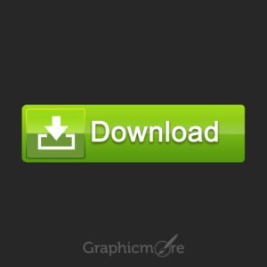 Creative Green Download Button Free PSD File