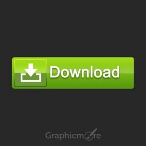 Creative Green Download Button Free PSD File