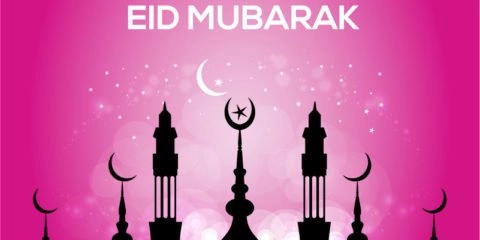 Eid Al Fitr Greeting Card Design