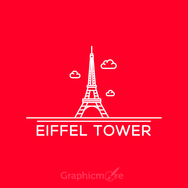 Eiffel Tower Paris Vector File