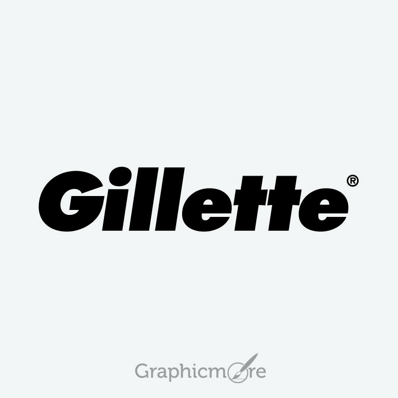 Gillette Logo Design Free Vector File
