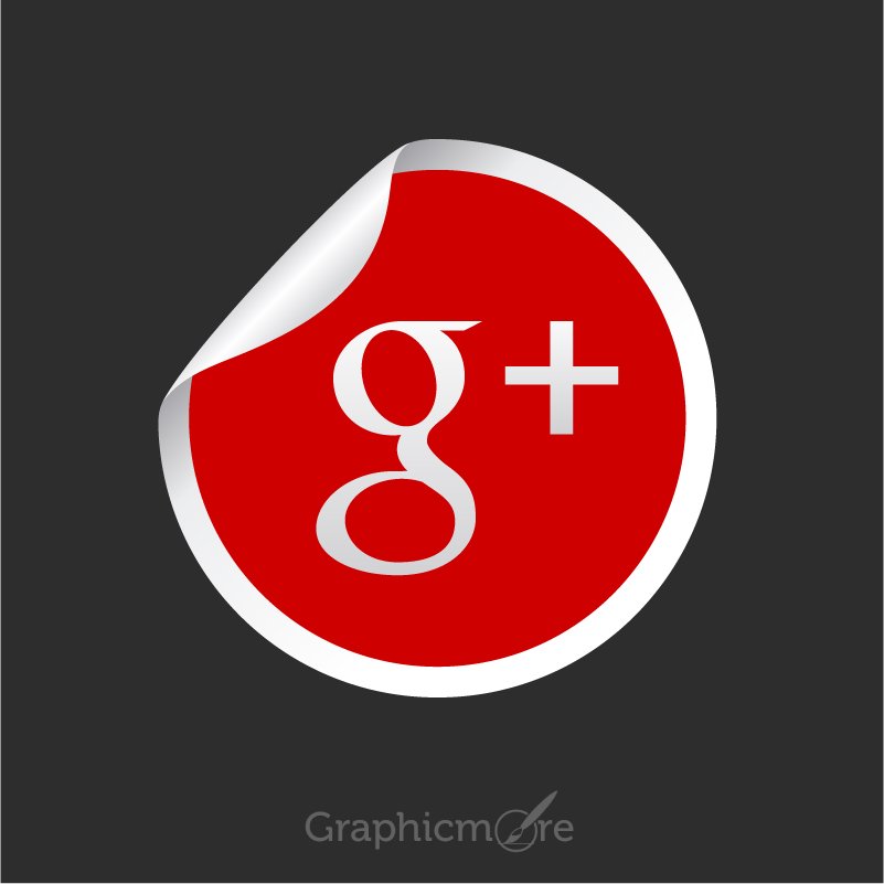 Google Plus Icon Free Vector File