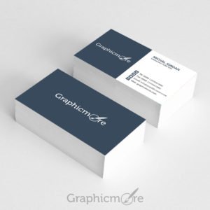 GraphicMore Business Card Template Free PSD File