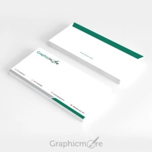 Green Corporate Envelope Design Free PSD File