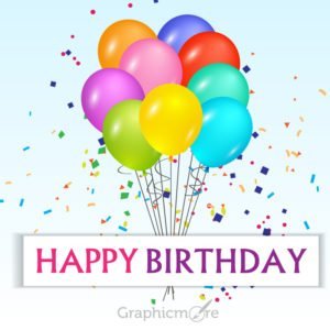 Happy Birthday Card Design Free Vector File