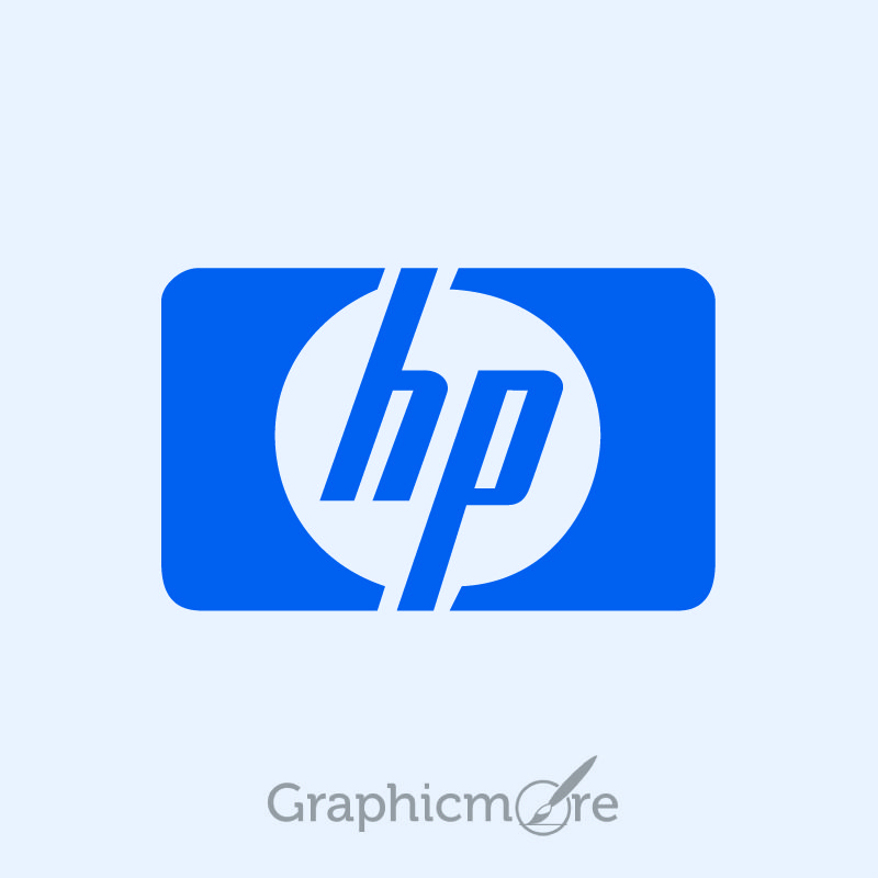 Hewlett Packard HP Logo Design Free Vector File