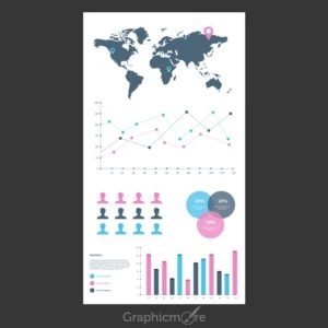 Infographic Elements Kit Design Free PSD File by GraphicMore