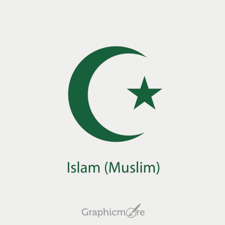 Islam Muslim Symbol Design Free Vector File Download