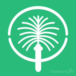 Jumeirah Palm Dubai Free Vector File