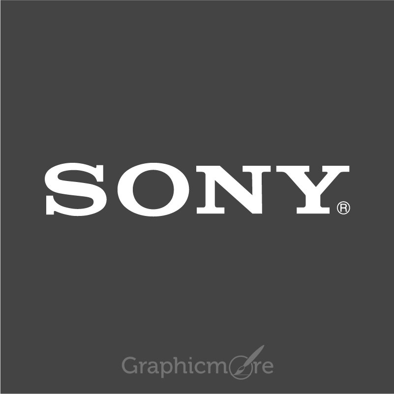 Sony Logo Design Free Vector File