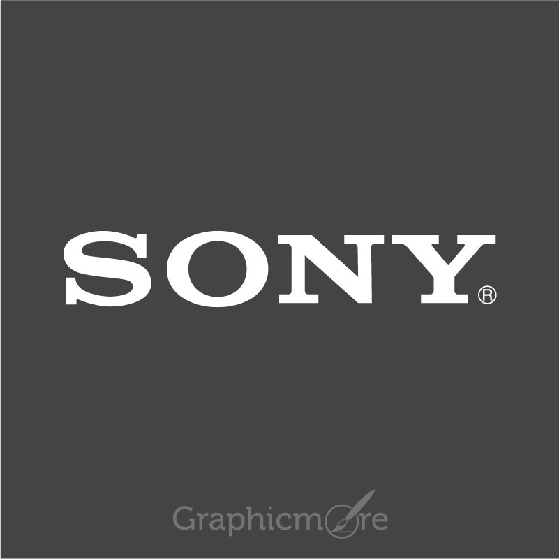 Sony Logo Design Free Vector File