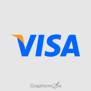 VISA Logo Design Free Vector File