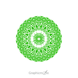 Tribal Mandala Shape Design Free Vector File