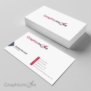Clean & Corporate Vintage Business Card Template Design Free PSD File