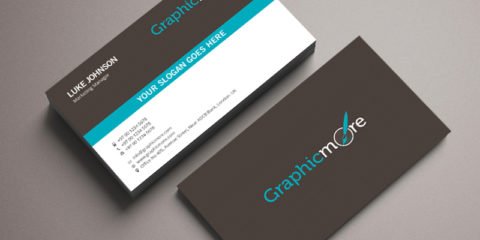 Creative & Elegant Business Card Template Design Free PSD File