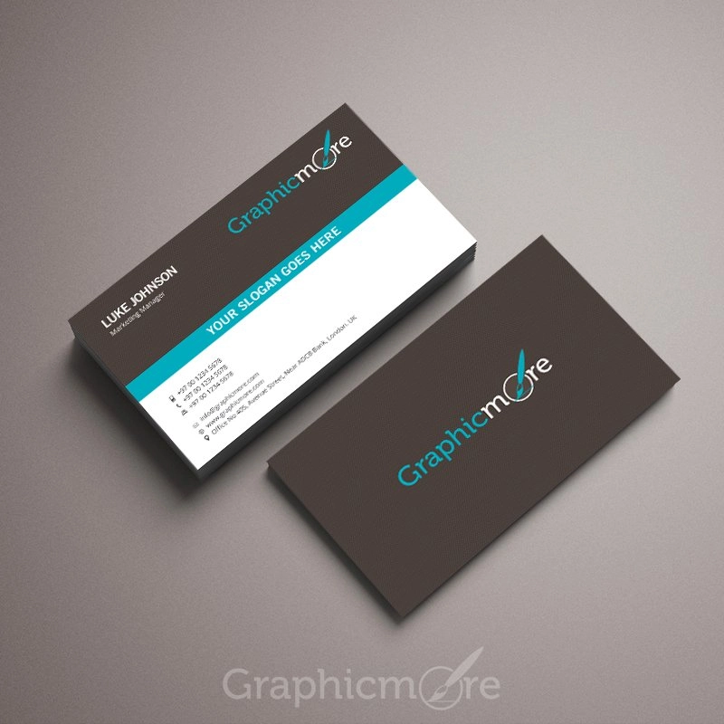 Creative & Elegant Business Card Template Design Free PSD File