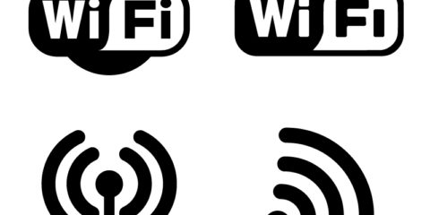 Wifi Logo Icons Set Design Free Vector File