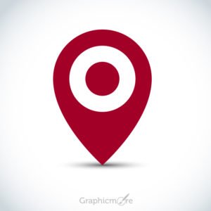 Map Location Red Pointer Icon Design Free Vector File