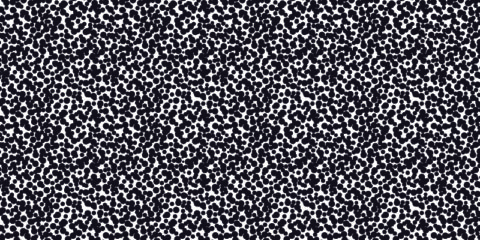 Bubbles Seamless Black and White Free Vector Pattern Design