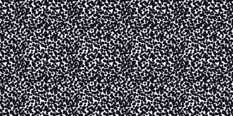 Bubbles Seamless Black and White Free Vector Pattern Design